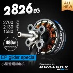 DUALSKY XM2826EG 2308 P5B F5K F5L(eRES) Remote Control Glider Folding Paddle Motor for UAV
